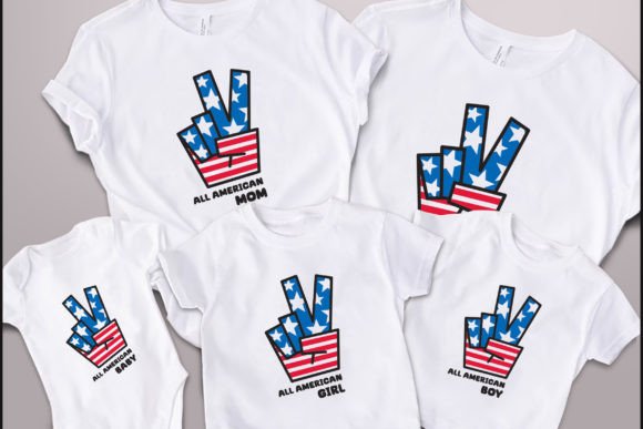 4th of July Crew SVG Graphics for T-Shirt Designs