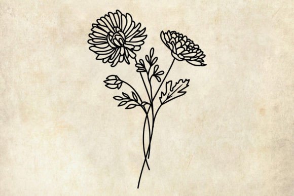 Birth Flower Chrysanthemum